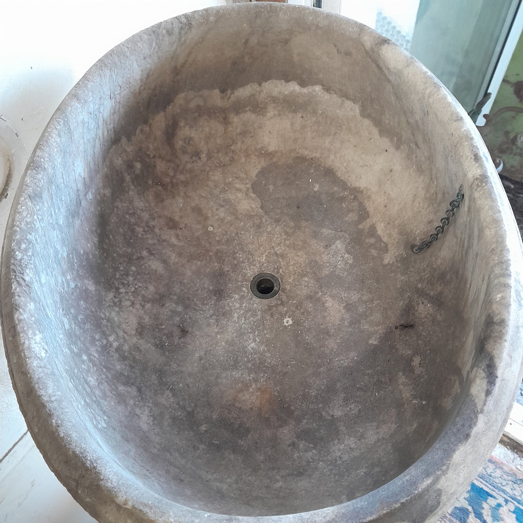 17th Century Marble Church Font