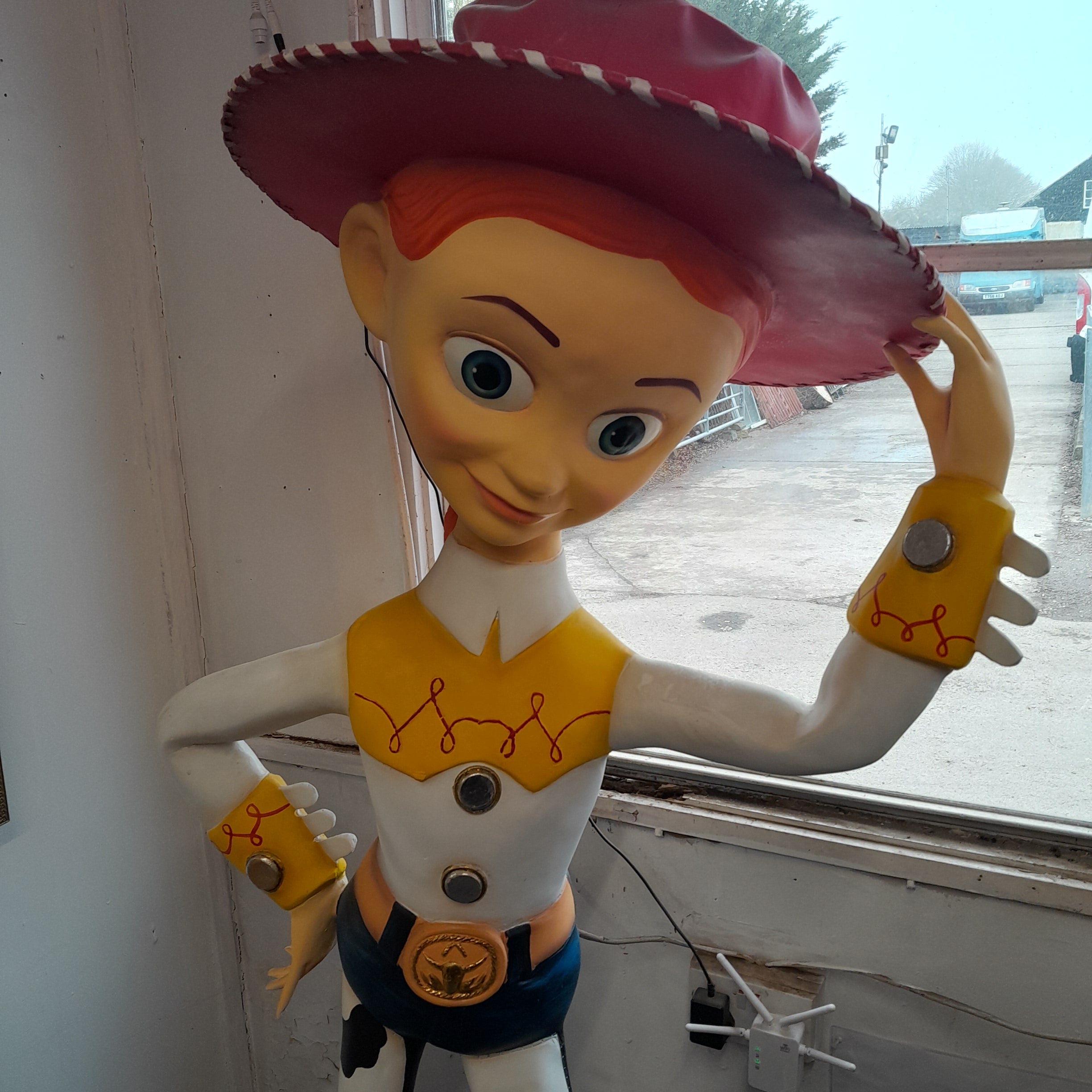 TOY STORY - Woody and Jessie Fibreglass Floor Standing Figures