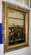 Large Gilt Framed Highly Decorative Mirror