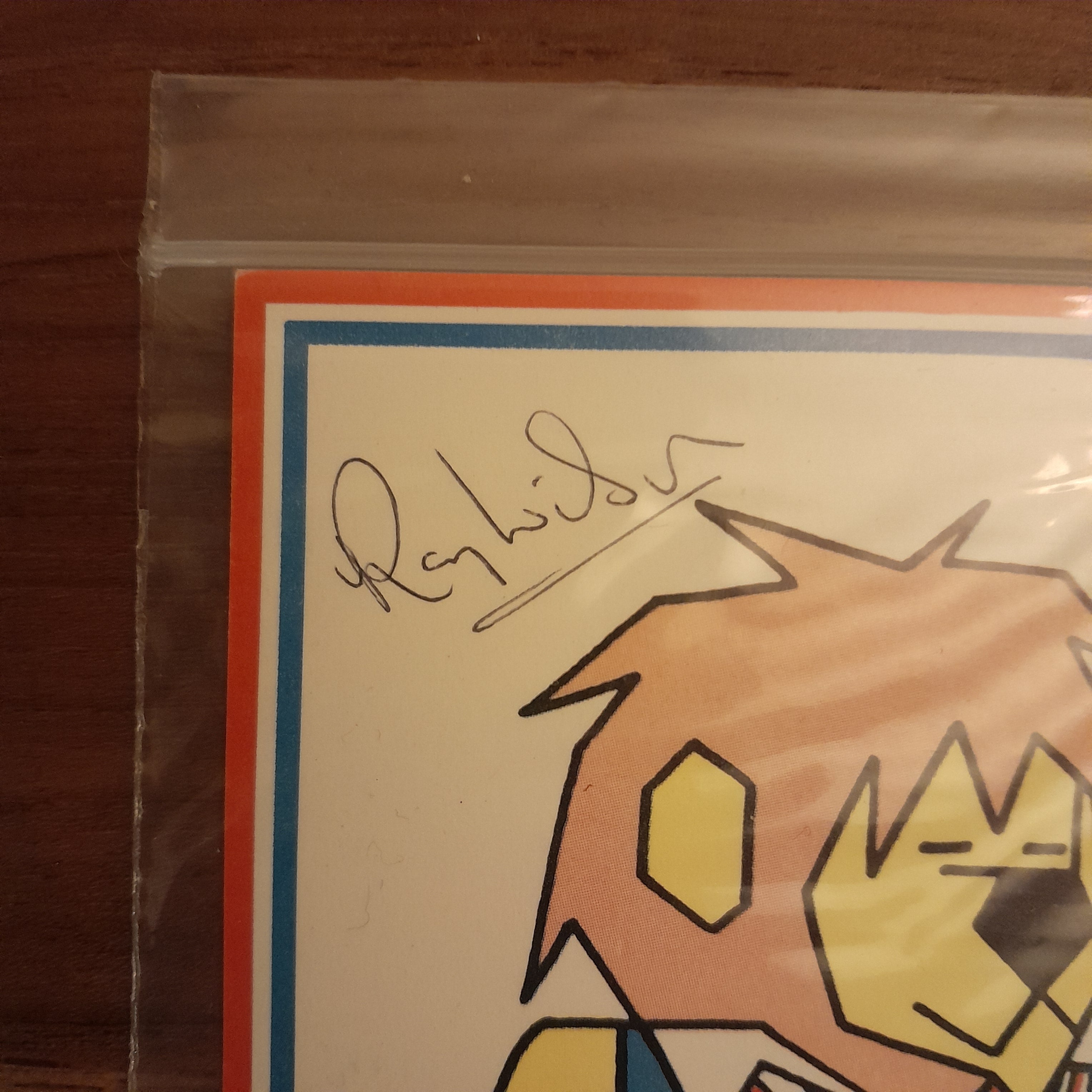 1966 World Cup Willies Card Hand Signed by Ray Wilson