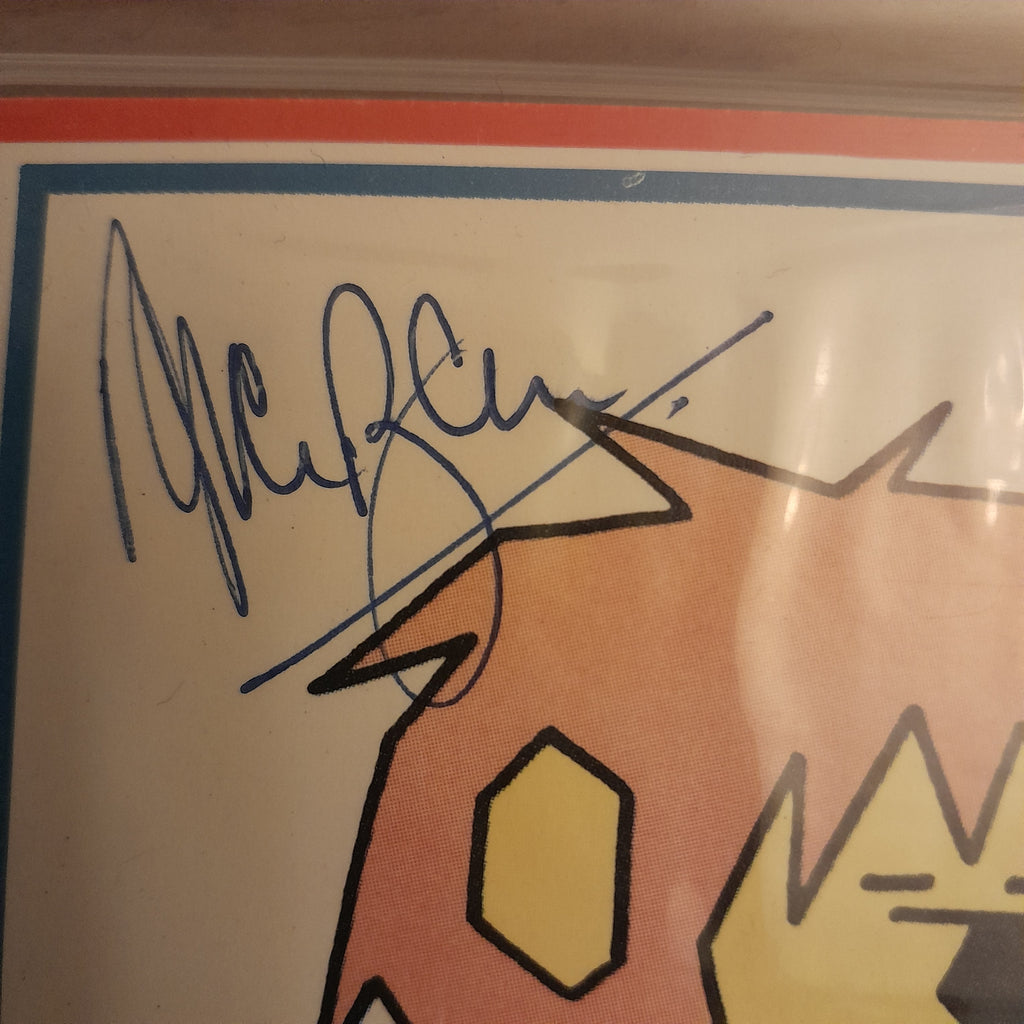 1966 World Cup Willie Card Hand Signed by Alan Ball - Comes with COA